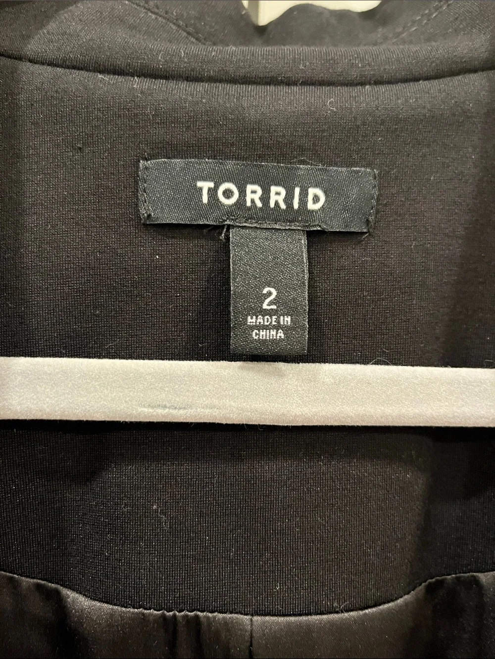 Torrid black blazer